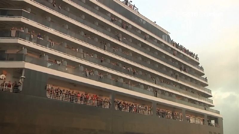 美籍乘客確診　連累同船旅客無法回國