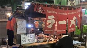 就是挺台！日本拉麵攤「舉台灣國旗」　4字應援感動林哲瑄（圖／翻攝自林哲瑄臉書）