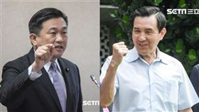 馬英九再為「小明」開炮…王定宇反批：頭殼歹去？心壞掉？（組合圖／資料照）