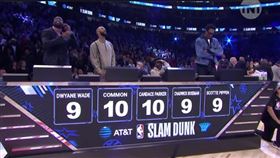 ▲韋德（左一）評的9分，被認為是關鍵。（圖／取自推特）