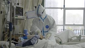 武漢肺炎
圖／翻攝自微博@武漢中心醫院圖