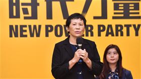 時代力量公布不分區提名名單  陳椒華列第一時代力量13日公布2020不分區立委提名名單，排名次序第一的陳椒華（左）投入環保運動20多年，接受徵召投入立委選舉。中央社記者林俊耀攝  108年11月13日