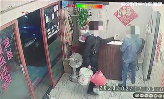 養身館驚悚畫面曝　兇嫌竟潑店員汽油