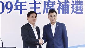 郝龍斌,國民黨,黨主席,政見,江啟臣（圖／記者林聖凱攝影）