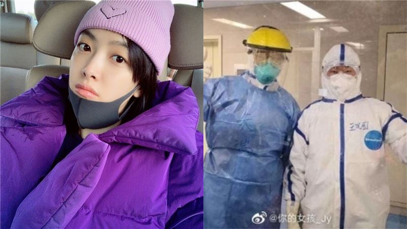 粉支援抗疫前線　宋茜暖回：等你歸來