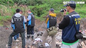 周人蔘,廢棄物,惡臭,林口,翻攝畫面