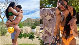 NBA／柯瑞放閃泳裝妻…褲襠一大包 NBA,金州勇士,Stephen Curry,Ayesha Curry,放閃,火車便當 翻攝自IG stephencurry30