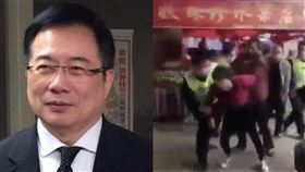 蔡正元PO出影片，表示中國人「外出不戴口罩」的下場，被中國網友砲轟打臉「假影片」、「不要造謠」、「亂帶風向」。（圖／翻攝自臉書）