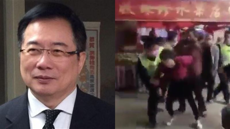 蔡正元「公安爆打」影片　陸網全怒了