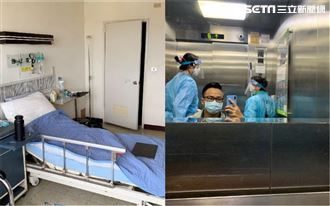 負壓病房舒服像飯店　他：還可點咖啡