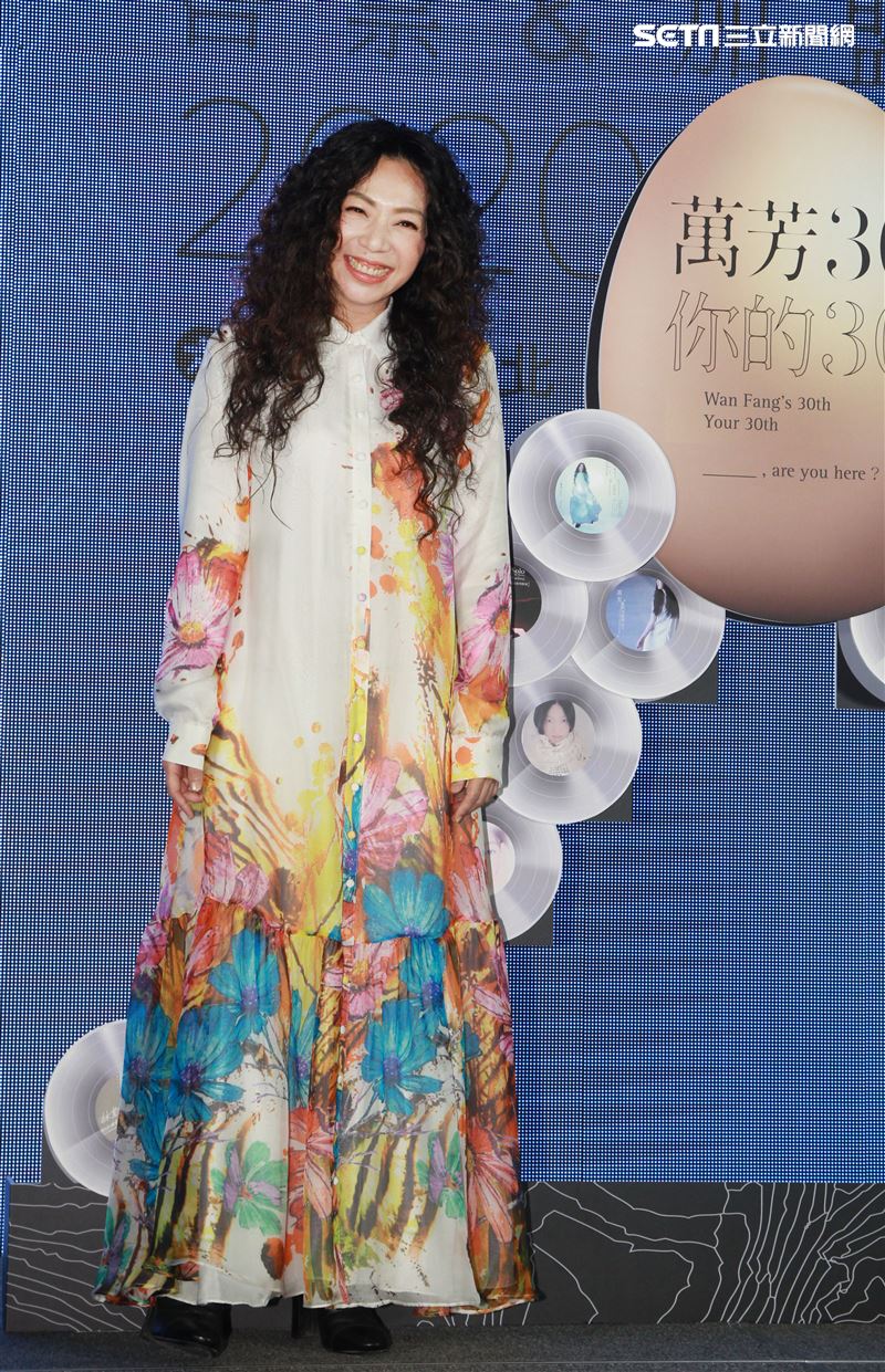 萬芳30台北小巨蛋演唱會售票暨加盟何樂音樂記者會。（記者邱榮吉/攝影）