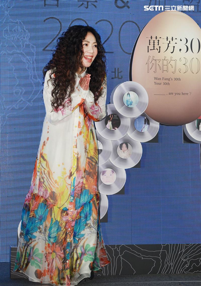 萬芳30台北小巨蛋演唱會售票暨加盟何樂音樂記者會。（記者邱榮吉/攝影）