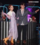 蕭煌奇、LULU今（18日）出席台語歌唱綜藝《上奅台灣歌》開播記者會。圖／記者邱榮吉攝影