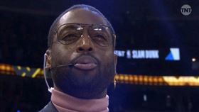 Dwyane Wade是本屆灌籃大賽評審之一。（圖／翻攝自推特）