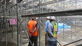 建商注意 營造工地應落實安全自主檢查 未依規者最高罰30萬元（圖／台中市政府）