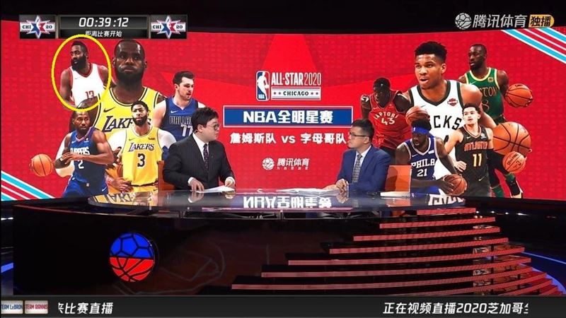 NBA／明星賽轉播　中國獨遮火箭