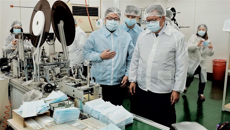 擴口罩產能　易廷企業拚日產40萬片