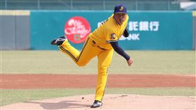 ▲中信兄弟投手廖乙忠春訓登板。（圖／中信兄弟球團提供）