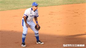 ▲韓國隊內野手黃載鈞。（圖／記者蕭保祥攝影）