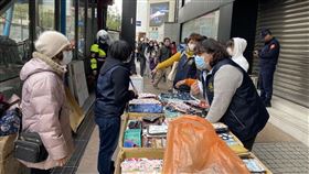 台北分署,大安分局,違規攤販　大安分局提供