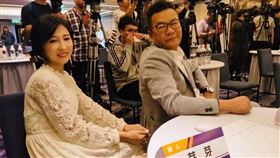 沈玉琳、老婆芽芽 圖／翻攝自臉書