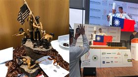 ▲麵包師傅齊中男，以『Raising the flag on iwo Jima』拿下KA Culinary Olympics世界廚藝大賽第2名。（圖／齊中男提供）