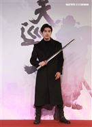 賀軍翔演出三立新華劇「天巡者」飾演驅魔真君鍾馗（鍾正南）。（記者邱榮吉/攝影）