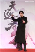 賀軍翔演出三立新華劇「天巡者」飾演驅魔真君鍾馗（鍾正南）。（記者邱榮吉/攝影）