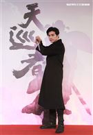 賀軍翔演出三立新華劇「天巡者」飾演驅魔真君鍾馗（鍾正南）。（記者邱榮吉/攝影）