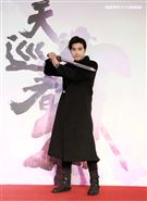 賀軍翔演出三立新華劇「天巡者」飾演驅魔真君鍾馗（鍾正南）。（記者邱榮吉/攝影）