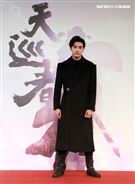 賀軍翔演出三立新華劇「天巡者」飾演驅魔真君鍾馗（鍾正南）。（記者邱榮吉/攝影）