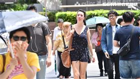 好天氣、熱、晴天、大熱天、晴朗／中央社