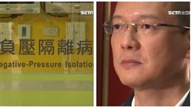 ▲隔離病房、孫大千（組合圖，資料畫面）