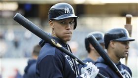 ▲洋基『法官』賈吉（Aaron Judge）春訓傳出右肩不適。（圖／美聯社／達志影像）