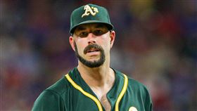 太空人偷暗號事件吹哨者Mike Fiers。（圖／路透社／達志影像）