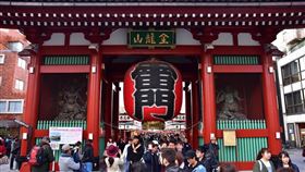 日本,東京,淺草寺,雷門,圖／翻攝自Pixabay