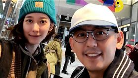 黃子佼,孟耿如,婚事,婚紗,鬥嘴。翻攝自臉書