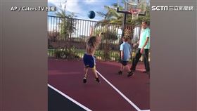 
▲Valentino和Luca兩兄弟球技高超，百發百中失誤率０。（圖／AP／Caters TV 授權）
