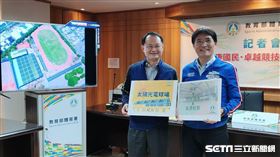 ▲體育署長高俊雄（右）。（圖／記者林辰彥攝影）