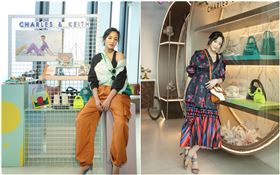 王淨出席CHARLES & KEITH《2020春季記者會》。（圖／品牌提供）