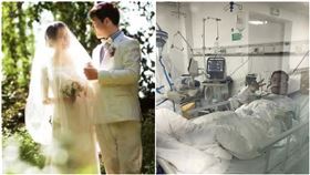 武漢肺炎,婚禮,防疫,醫師,彭銀華,未婚妻(圖/翻攝自微博