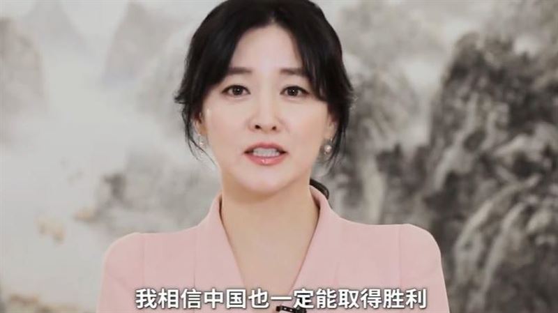 李英愛拍片聲援武漢…高喊：相信中國
