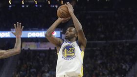 ▲威金斯（Andrew Wiggins）轉戰勇士出賽4場，球隊都輸。（圖／美聯社／達志影像）