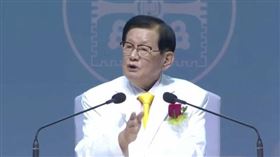 新天地教會教主,李萬熙（圖／截取自新天地教會YOUTUBE頻道)
