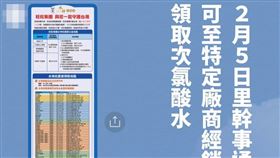 里長,次氯酸水,武漢肺炎,消毒