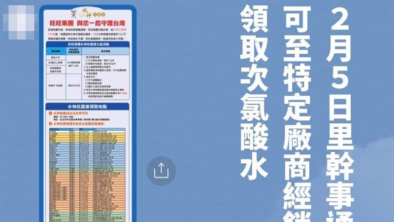 市府送消毒水配套差　里長變搬運工？
