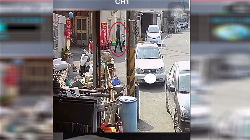台南槍擊／三角戀惹殺機？兇嫌畫面曝