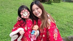 劉真／4歲女兒霓霓。臉書