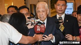 前總統李登輝出席「台灣國家聯盟」募款餐會。 圖／記者林敬旻攝