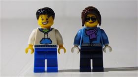 由柯努德森（Jens Nygaard Knudsen）設計的樂高人偶。（圖／翻攝自維基百科）